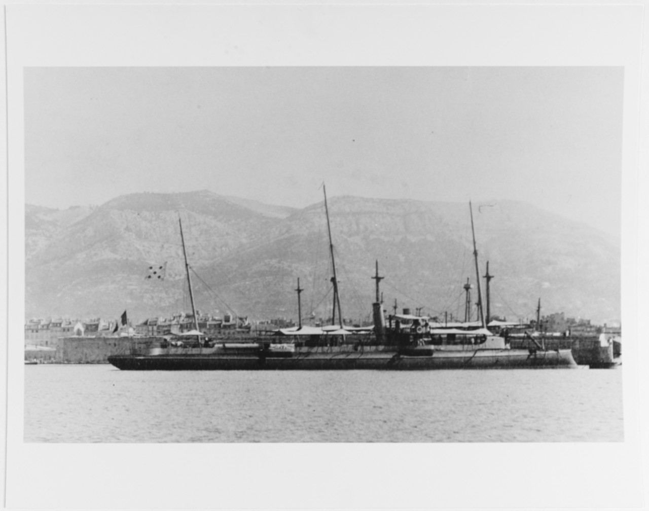 FLECHE (French Torpedo Gunboat, 1885-1912)
