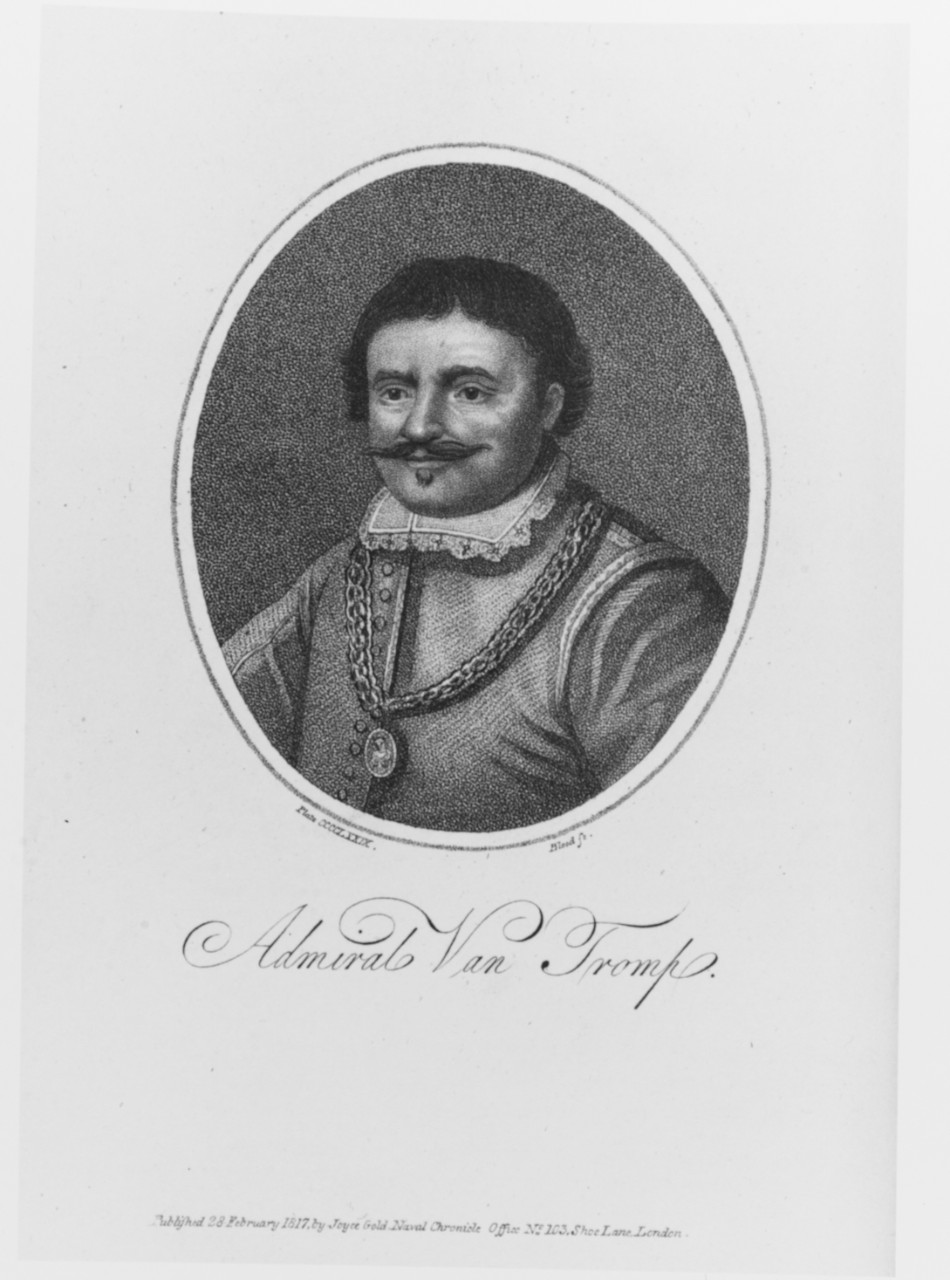 Martin Happertz van Tromp Dutch Admiral, d. 1653