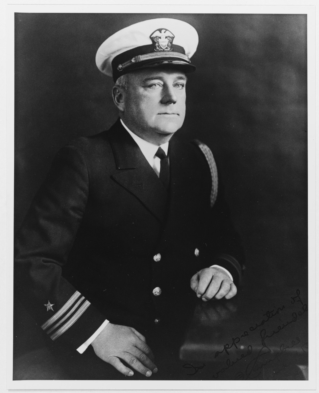 Lieutenant Commander Charles W.A. Campbell, USN