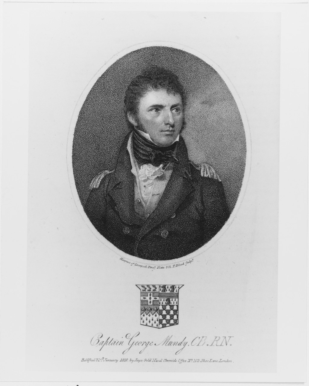 Captain George Mundy, R.N. (1777-18? ?), British Naval Officer
