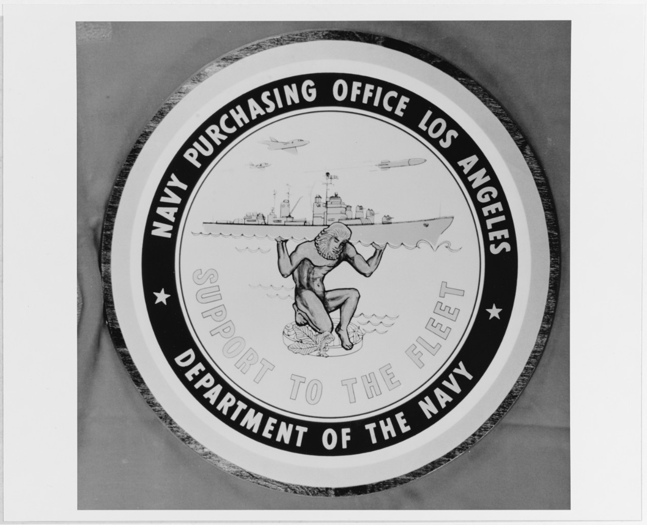 Insignia:  Navy Purchasing Office, Los Angeles, California