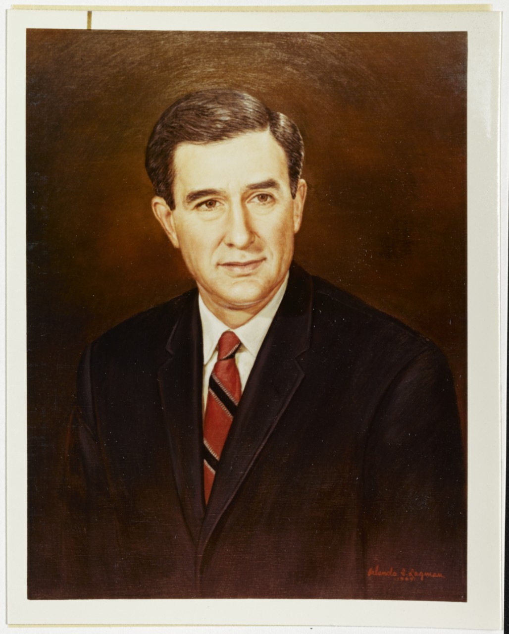 John H. Chaffee, Secretary of the Navy, January 1969-May 1972