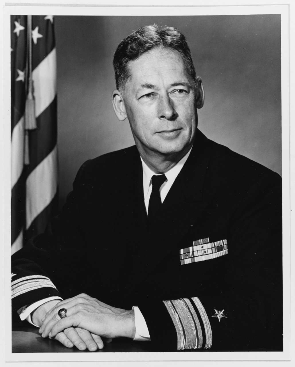 Edwin B. Hooper, Rear Admiral, U.S. Navy