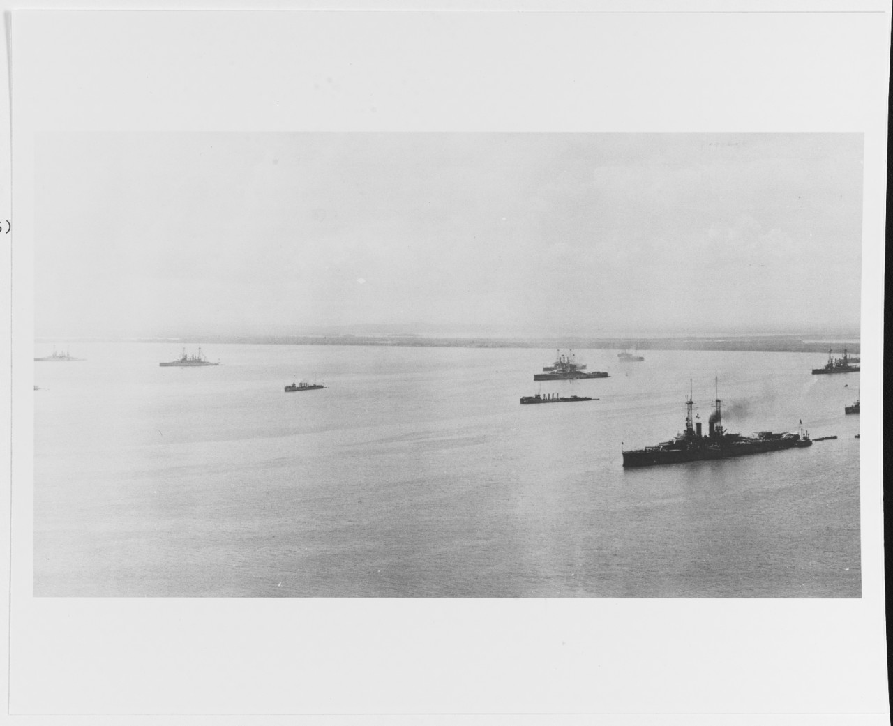 Photo #: NH 76418  U.S. Atlantic Fleet at Guantanamo Bay, Cuba, circa 1916-1917