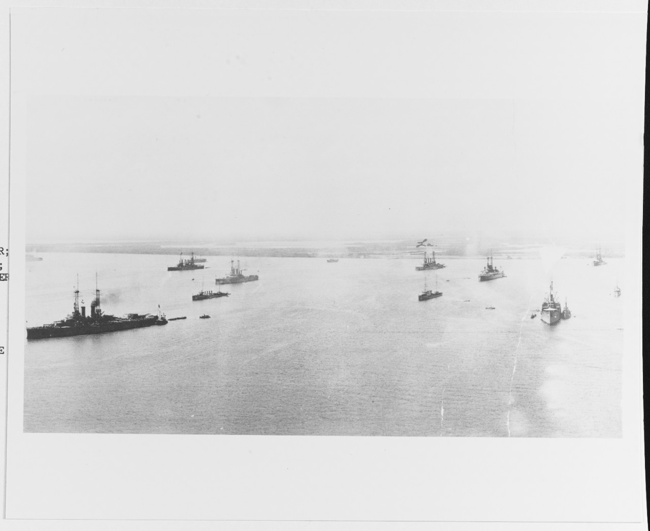 Photo #: NH 76419  U.S. Atlantic Fleet at Guantanamo Bay, Cuba, circa 1916-1917
