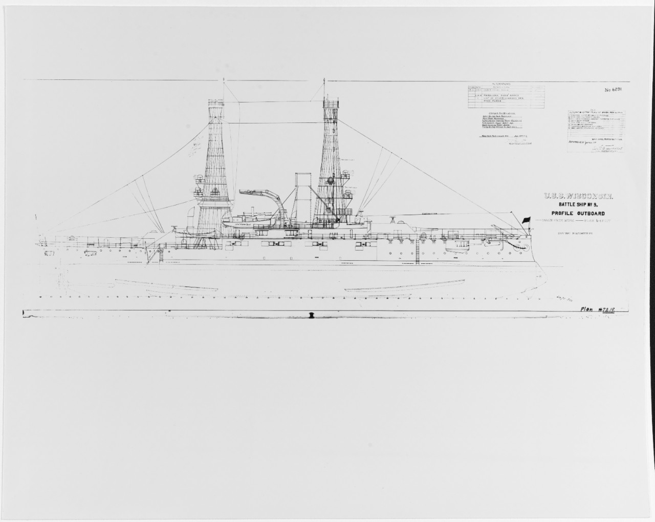 USS WISCONSIN (BB-9)