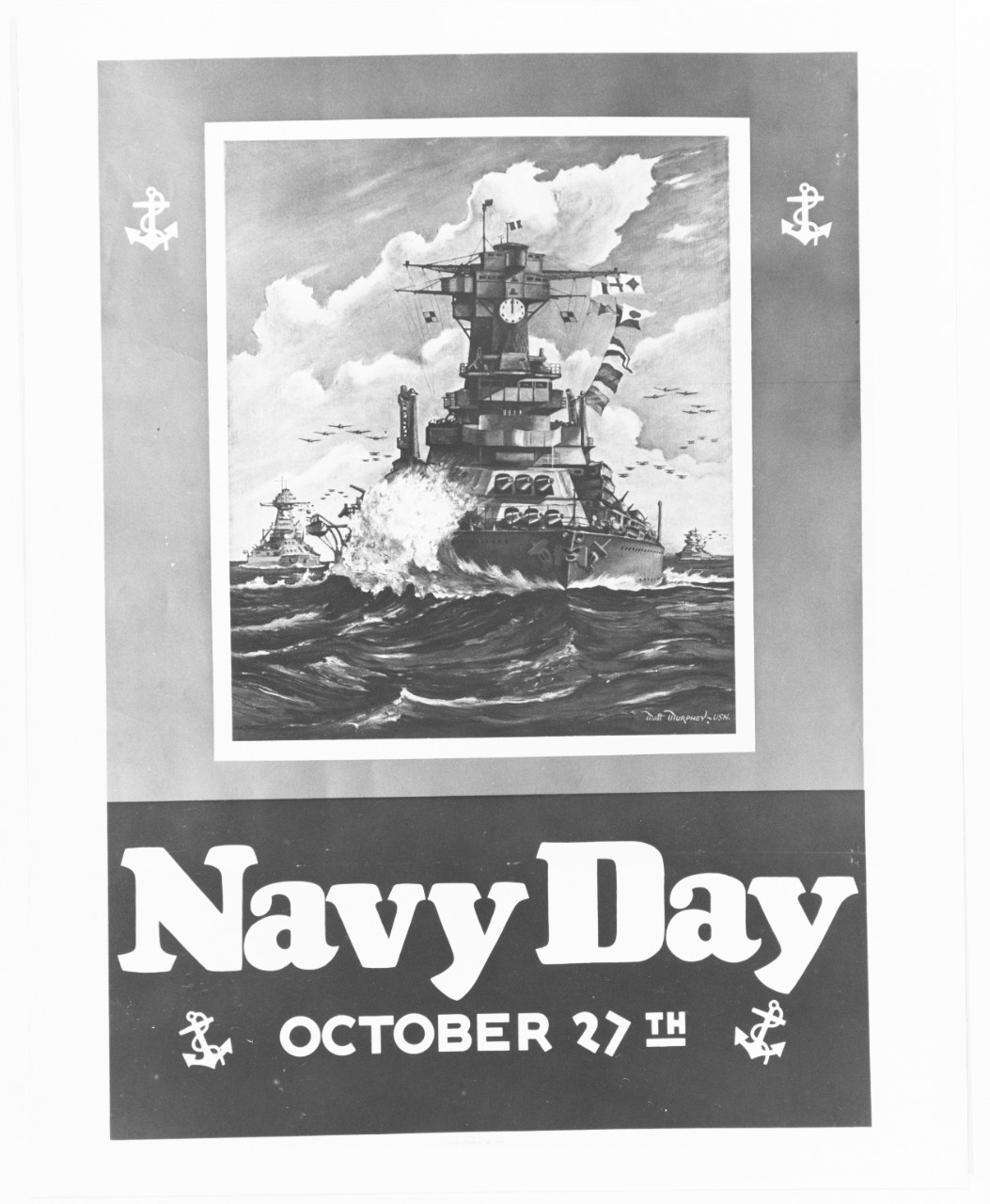 Navy Day poster
