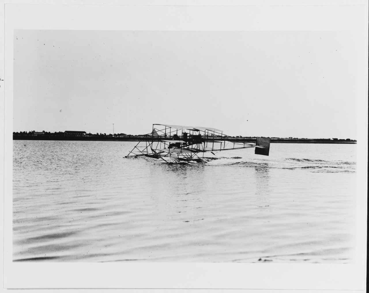 Curtiss's first seaplane