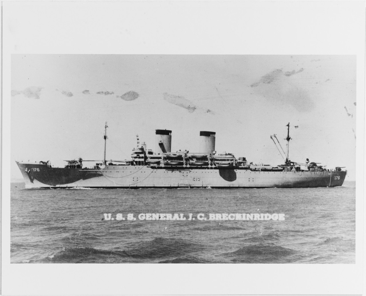 Photo #: NH 78155  USS General J. C. Breckinridge