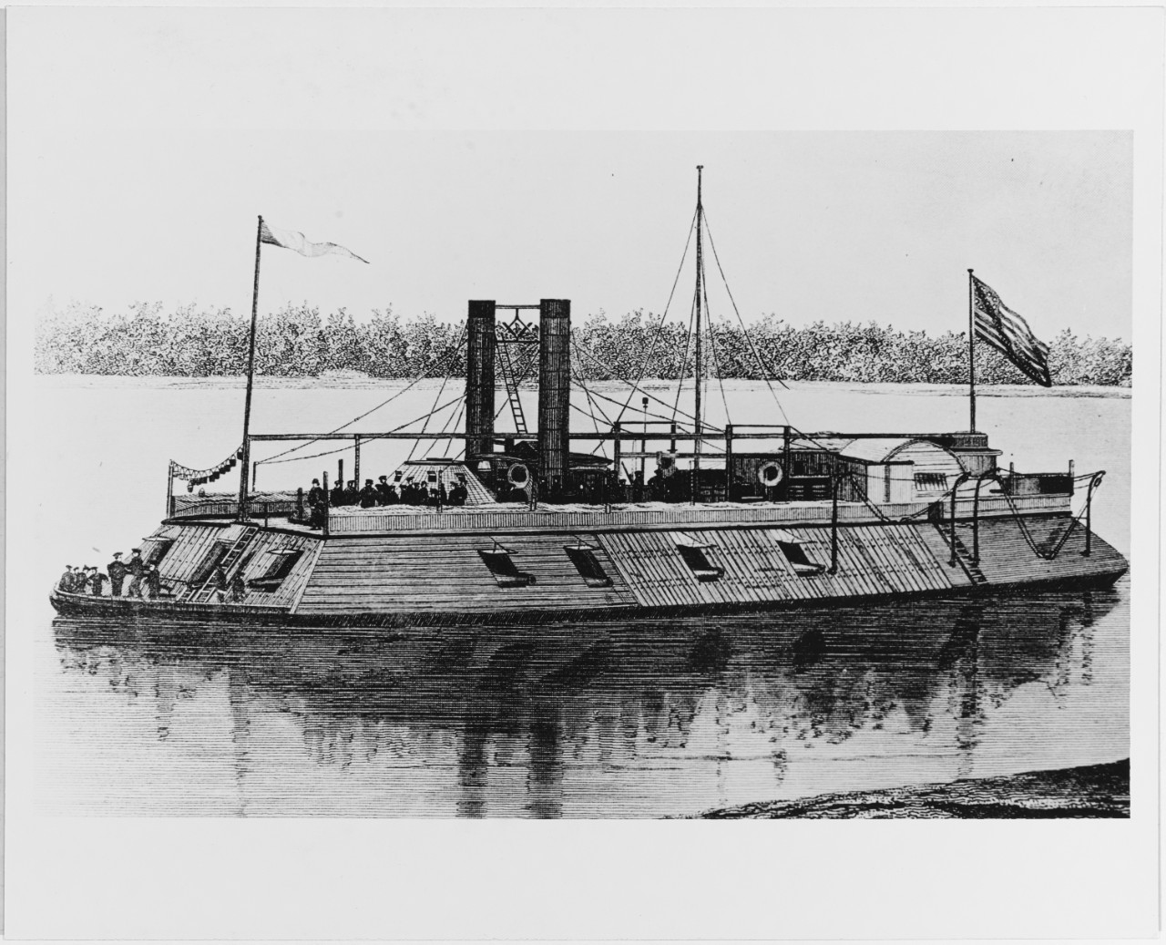 Photo #: NH 78178  USS Baron de Kalb (1862-1863)