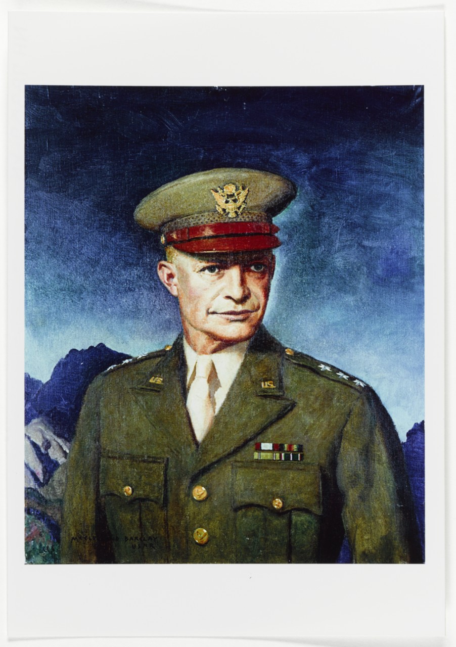 Photo #: NH 78357-KN Lieutenant General Dwight D. Eisenhower, U.S. Army