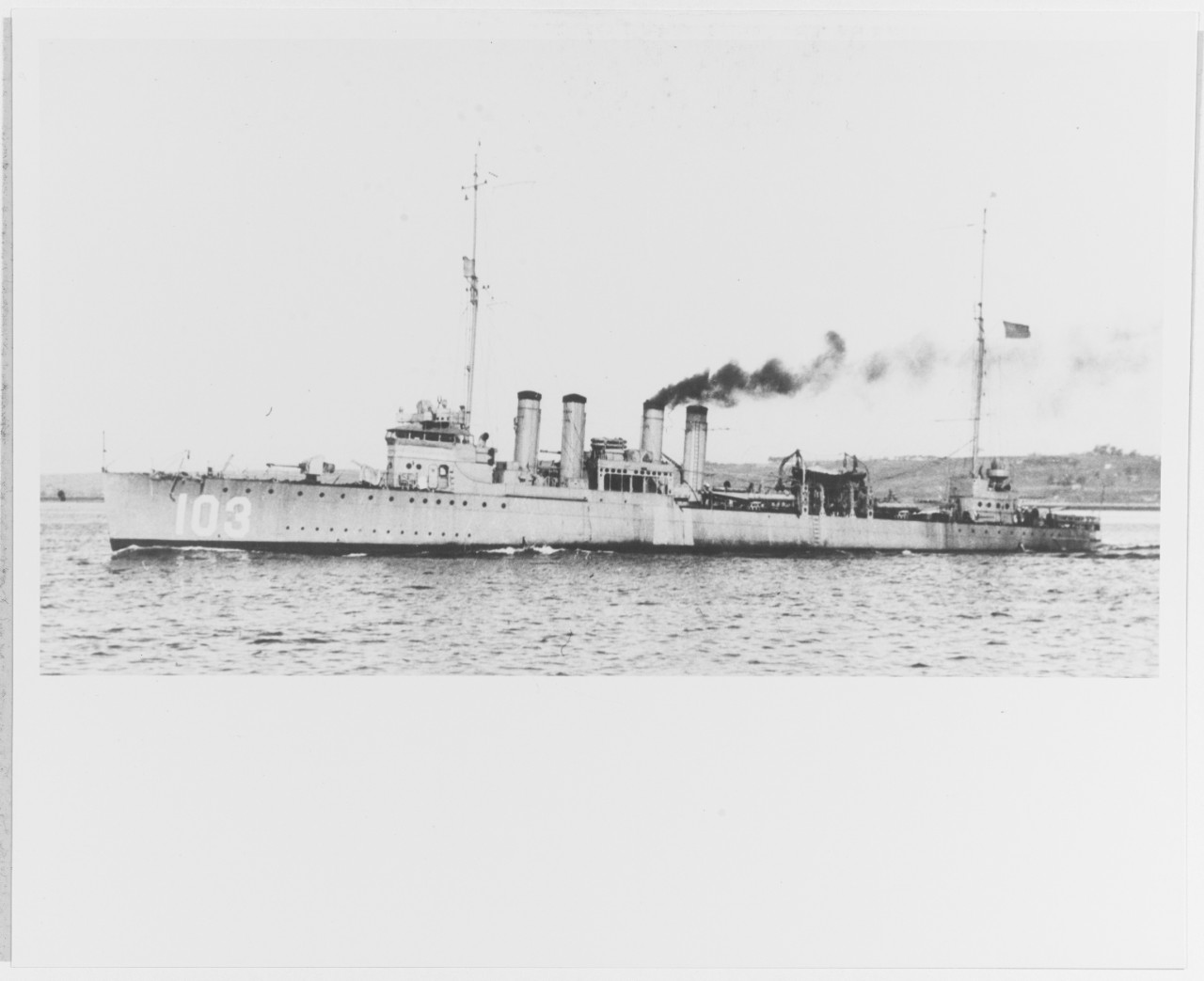 USS SCHLEY (DD-103)