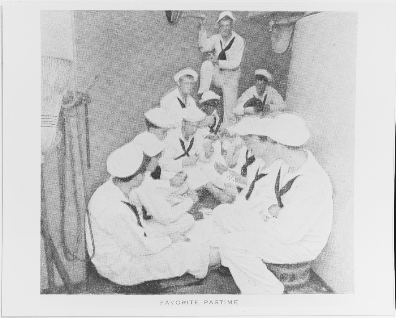 Sailors Playing Cards