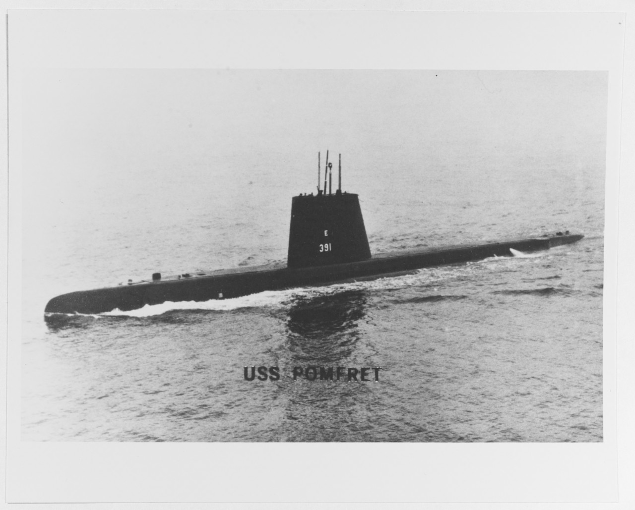 Photo #: NH 78984  USS Pomfret (SS-391)