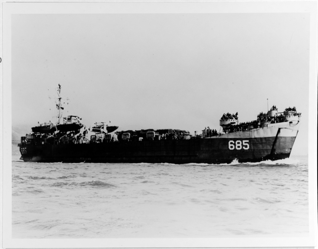 USS LST-685 (later:  CURRY COUNTY)