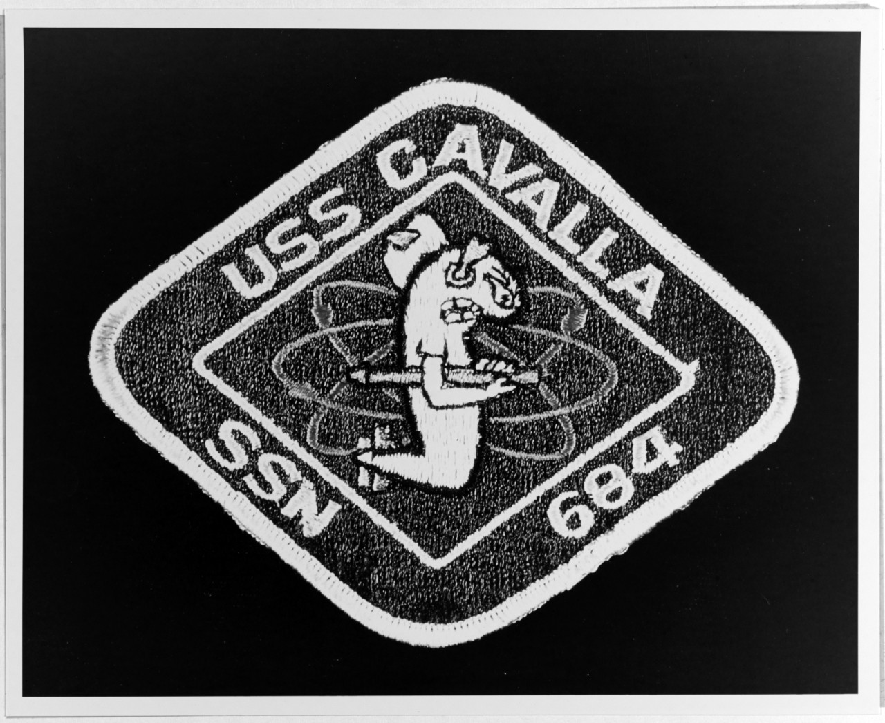 Insignia:  USS CAVALLA (SSN-684)