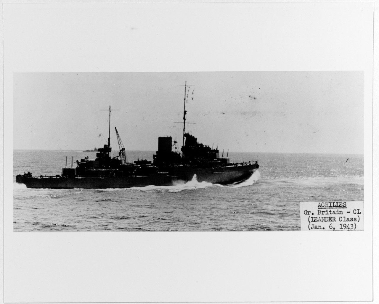 ACHILLES (British light cruiser, 1932--)