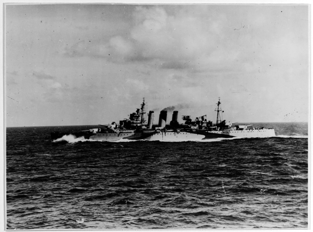 SHROPSHIRE (British heavy cruiser, 1928-1955)