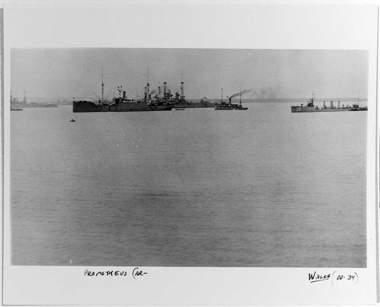 Photo #: NH 79530  U.S. Atlantic Fleet at Guantanamo Bay, Cuba, 6 April 1919