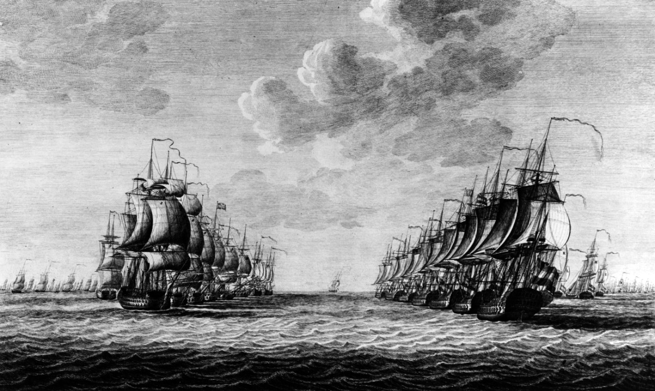 Battle of Dogger Bank, 5 August 1781.