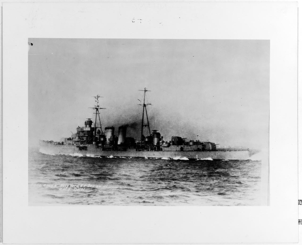 DELHI (British light cruiser, 1918-1948)