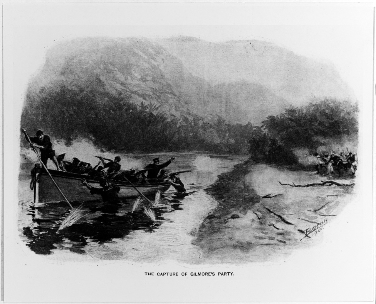 "The Capture of Gilmore's Party" 12 April 1899