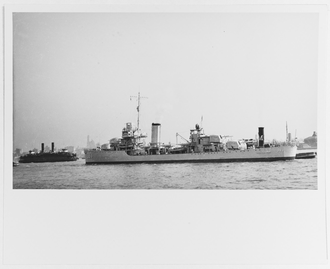 USS WARRINGTON (DD-383)