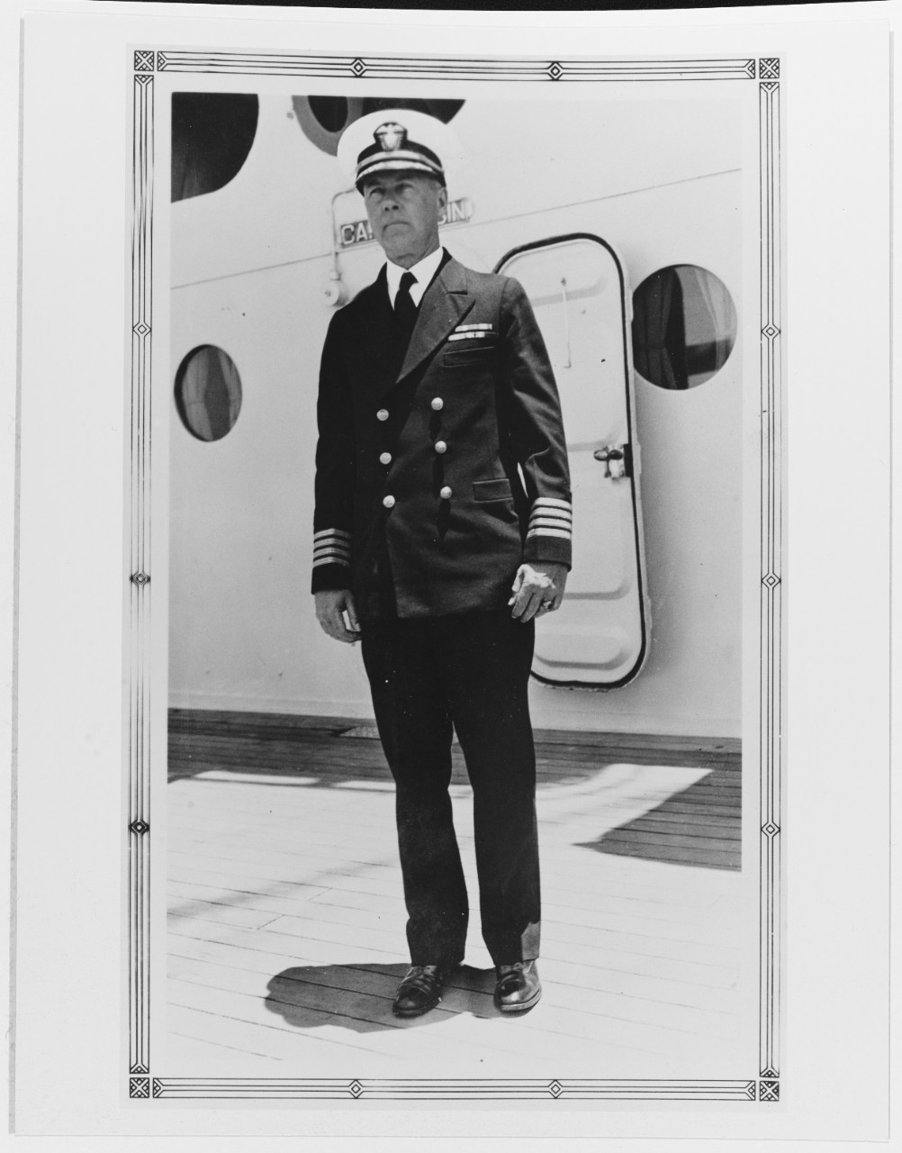 Captain William A. Hall, USN