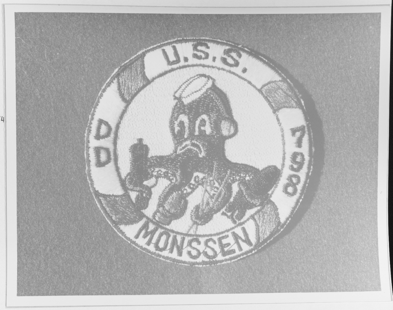 Photo #: NH 81458-KN USS Monssen (DD-798)