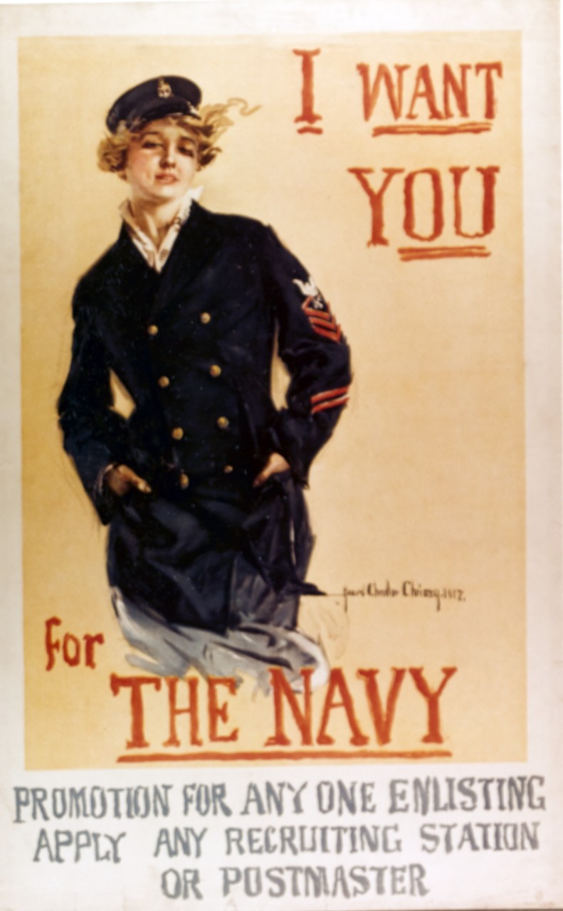 Photo #: NH 81543-KN (Color)  &quot;I Want You for The Navy&quot;