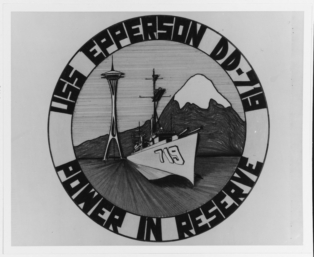 Photo #: NH 81847-KN Insignia: USS Epperson (DD-719)