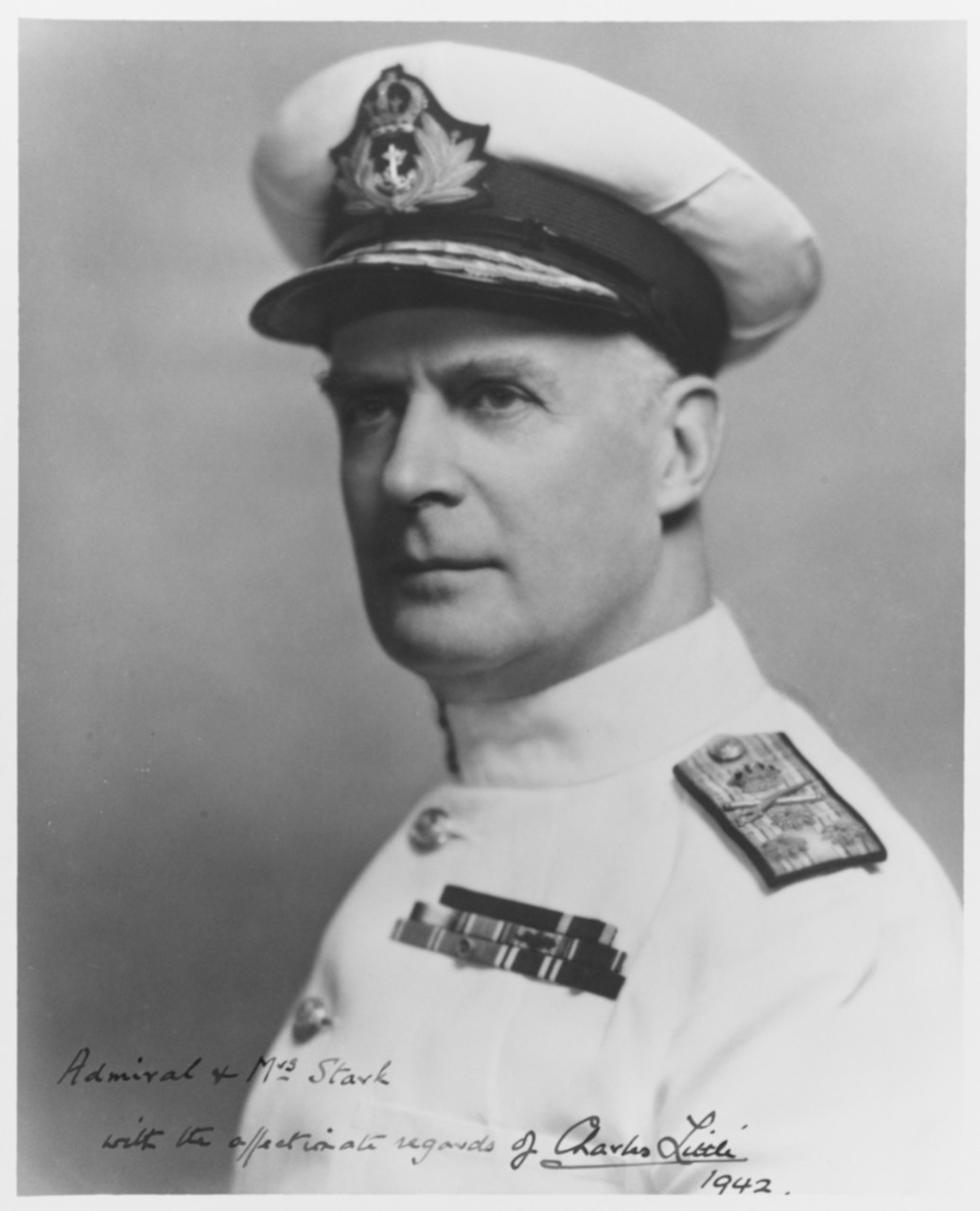 Admiral Sir J.C. Little, KCB GBE RN