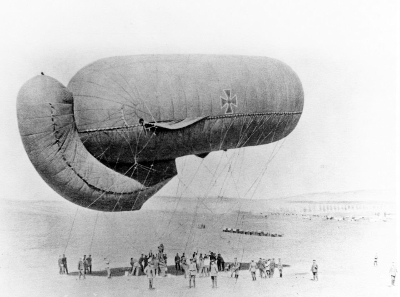 German observation balloon