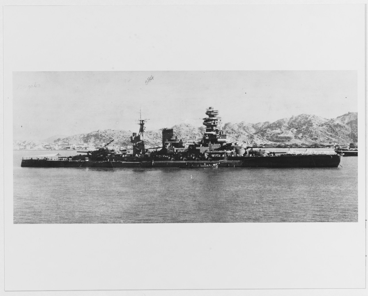 MUTSU (Japanese battleship, 1920)