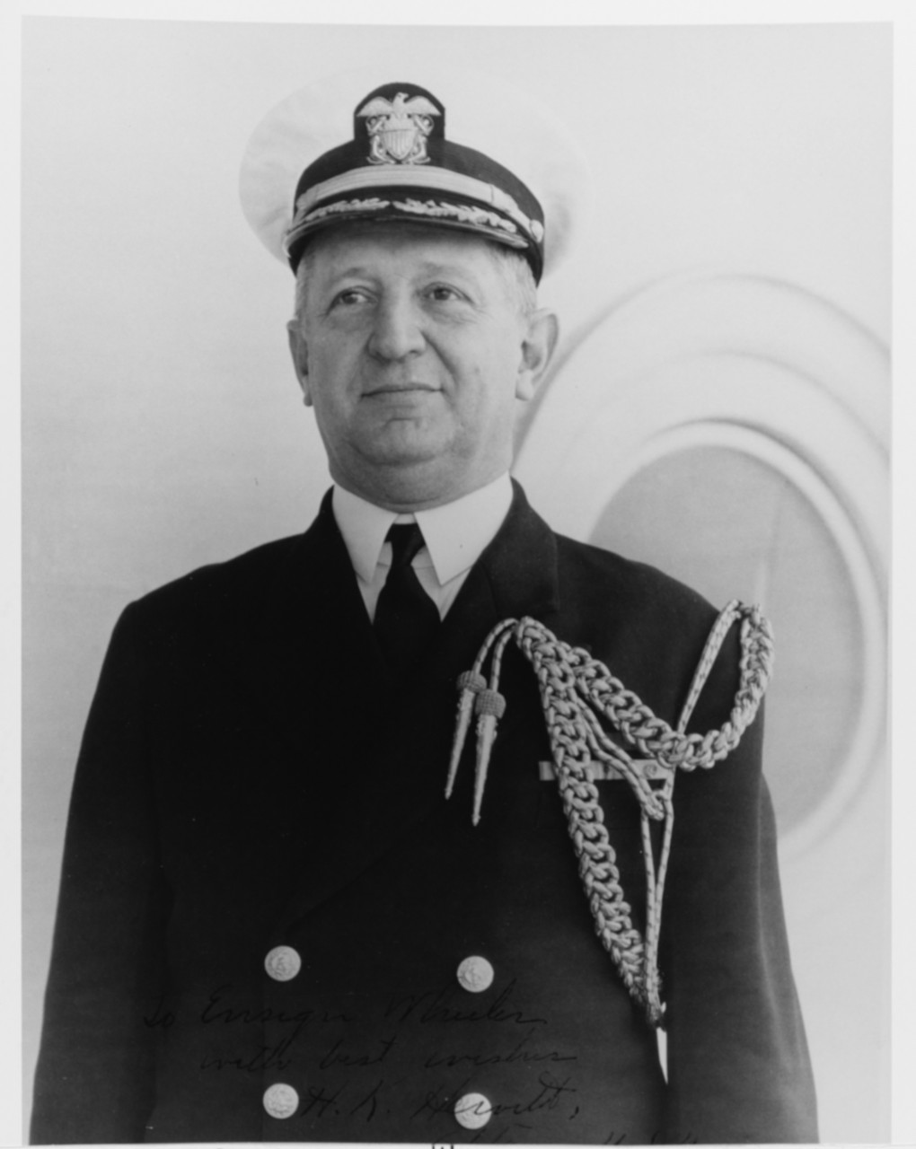 Captain Henry Kent Hewitt, USN