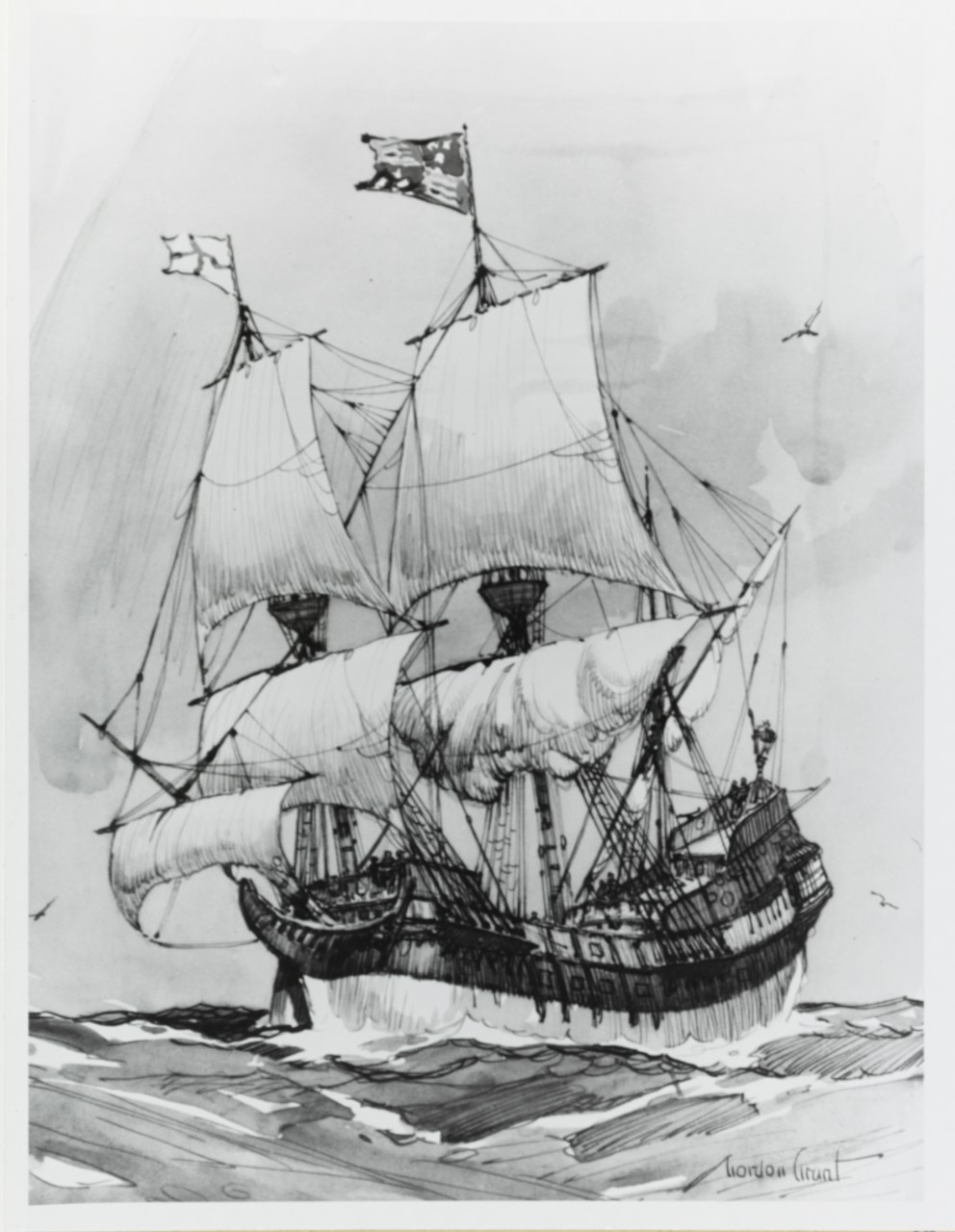 NH 83142-KN Spanish Armada Ship, 1588