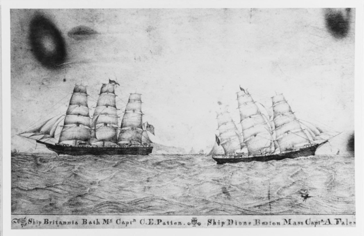 Ship BRITANNIA of Bath, Maine