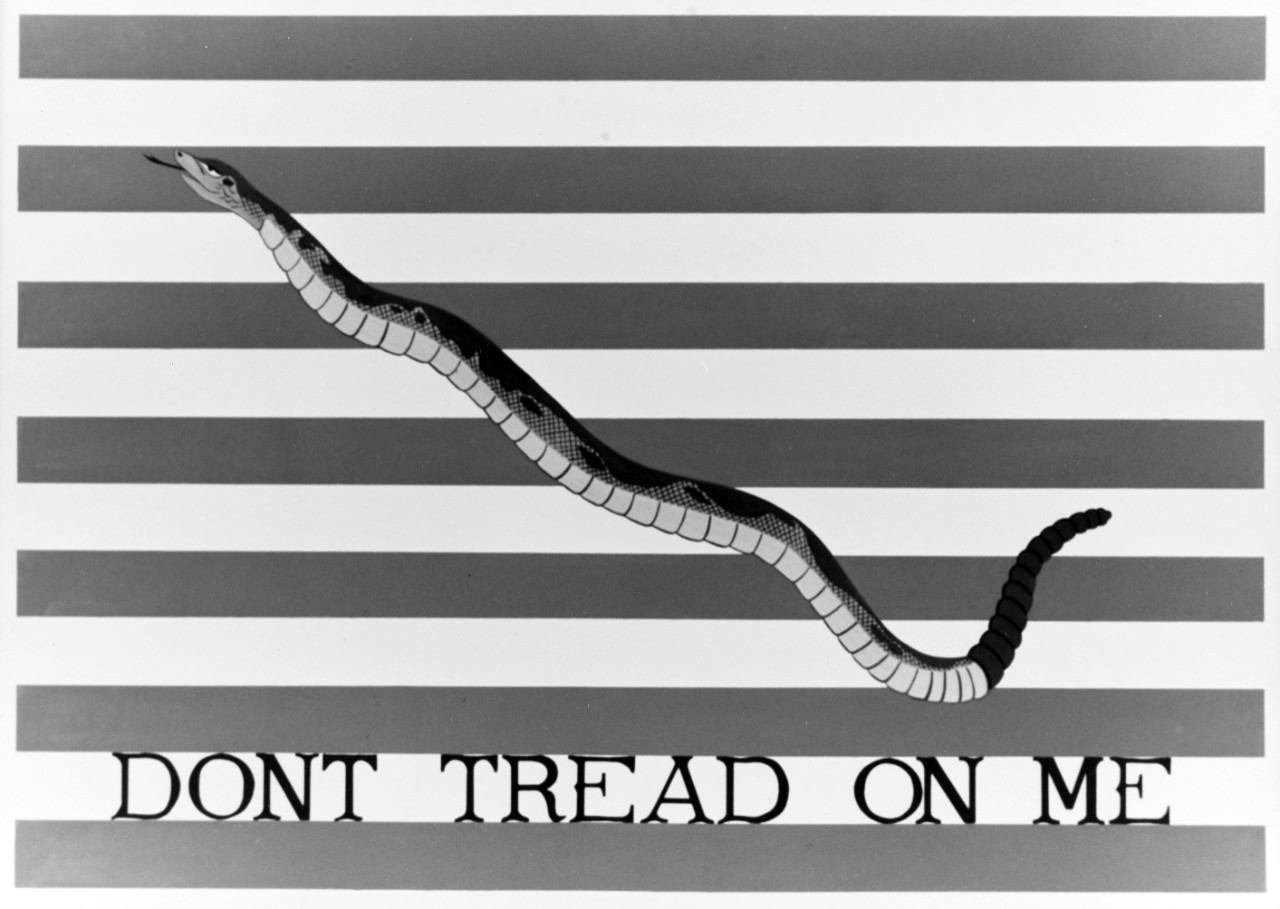 Photo #: NH 83494-KN &quot;Don't Tread on Me&quot; Jack
