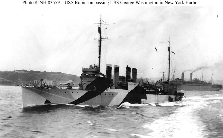 Photo #: NH 83559  USS Robinson
