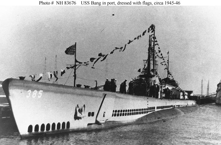 Photo #: NH 83676  USS Bang (SS-385)