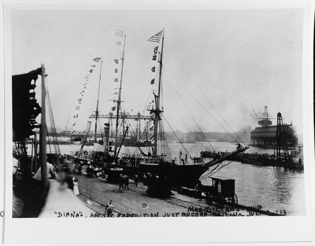 DIANA Arctic Exploration Ship, circa 1912