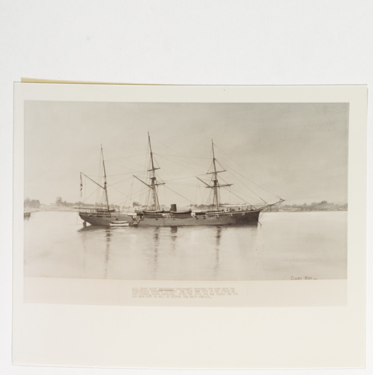 USS SHENANDOAH, 1863-87
