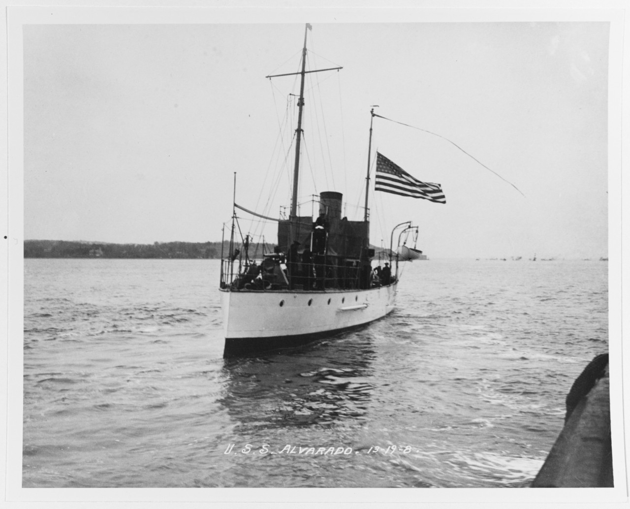USS ALVARADO Gunboat, 1898-1914