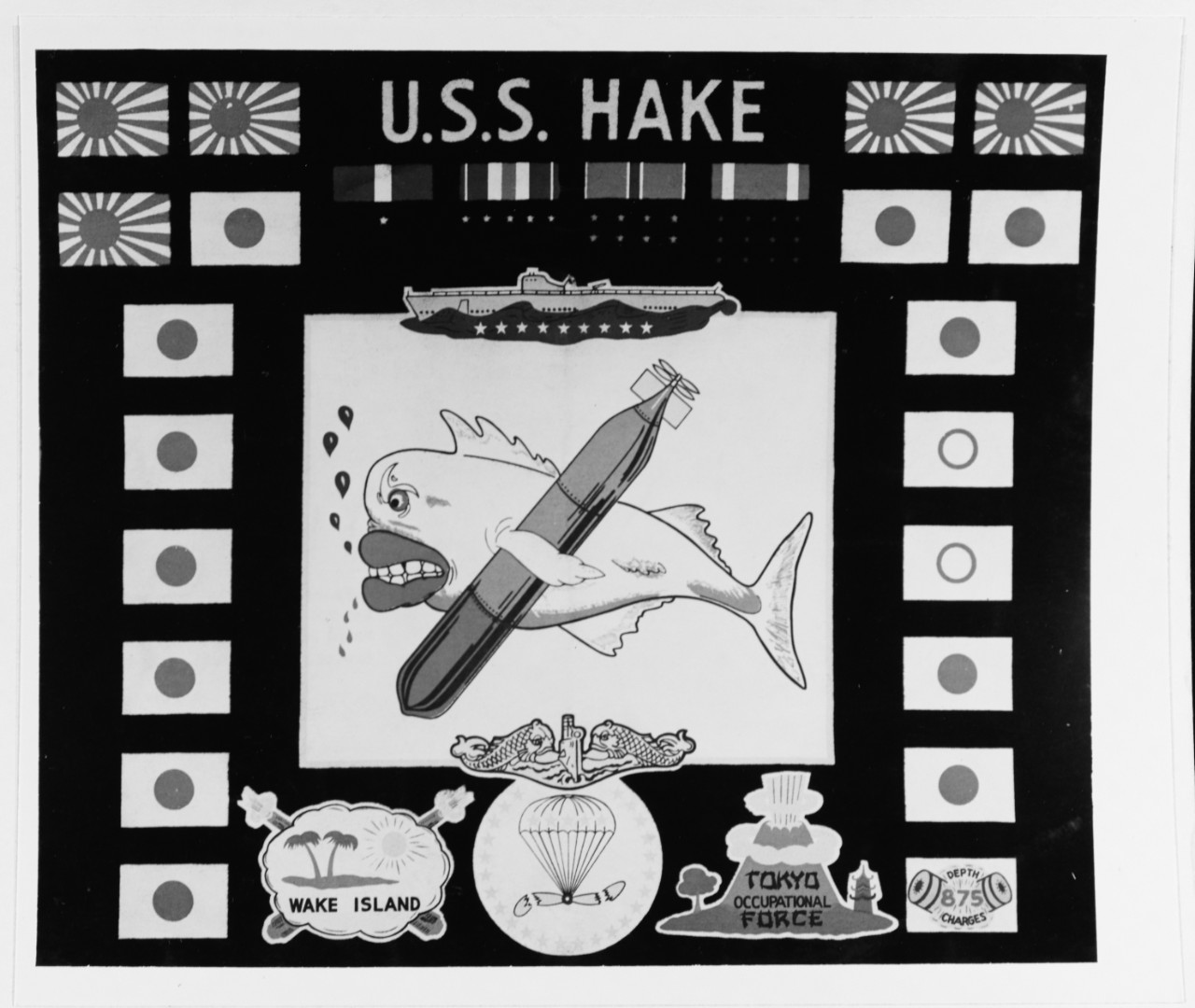 USS HAKE (SS-256)
