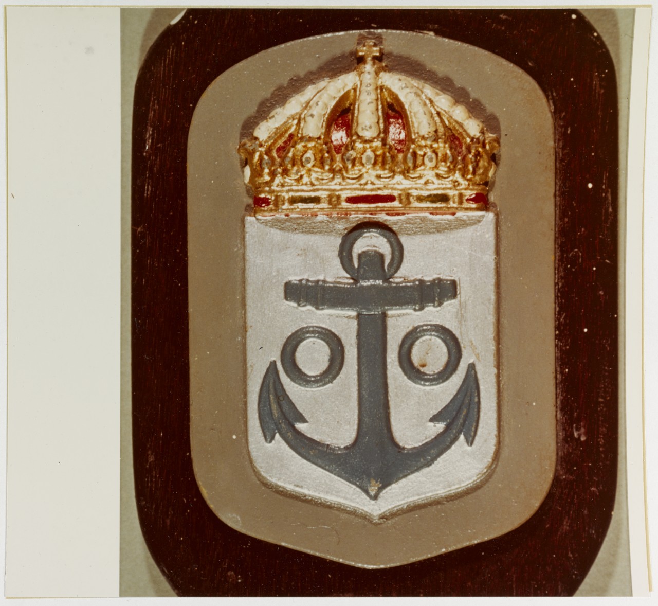 Insignia: Unidentified foreign naval unit.