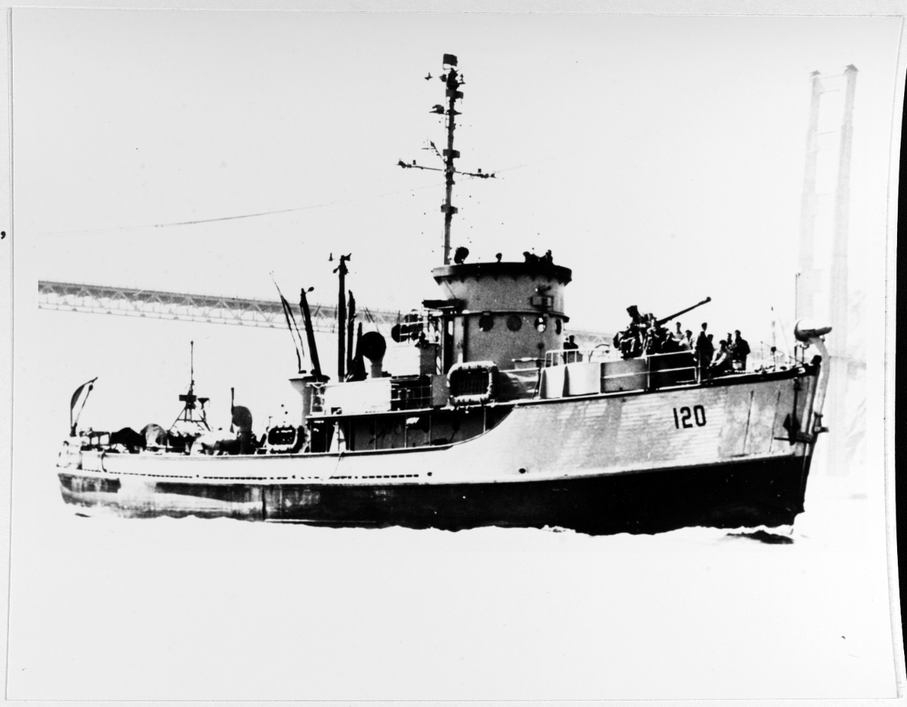 USS YMS-120 (later: CROSSBILL, AMS-45)