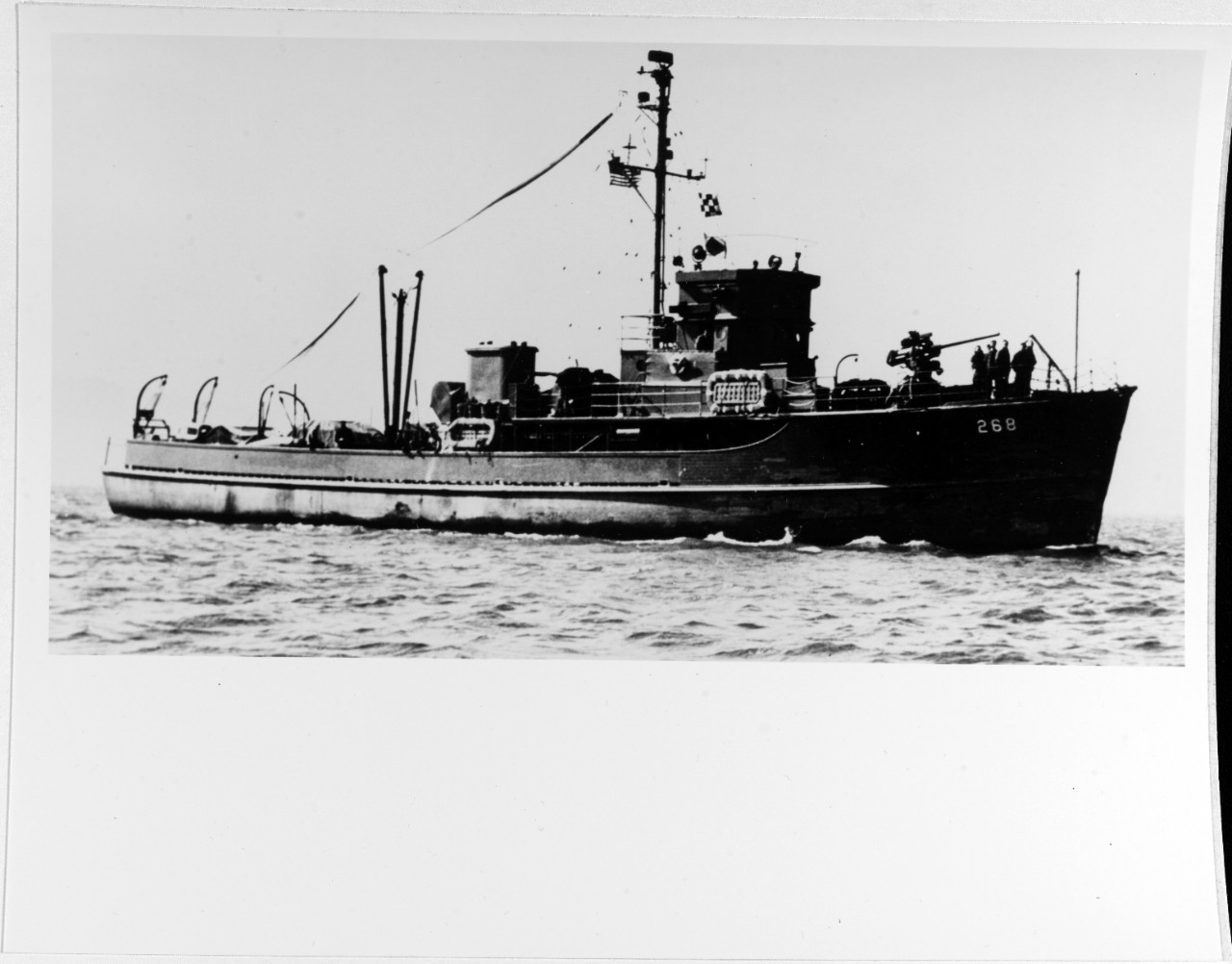 USS YMS-268 (later: LAPWING, AMS-48)
