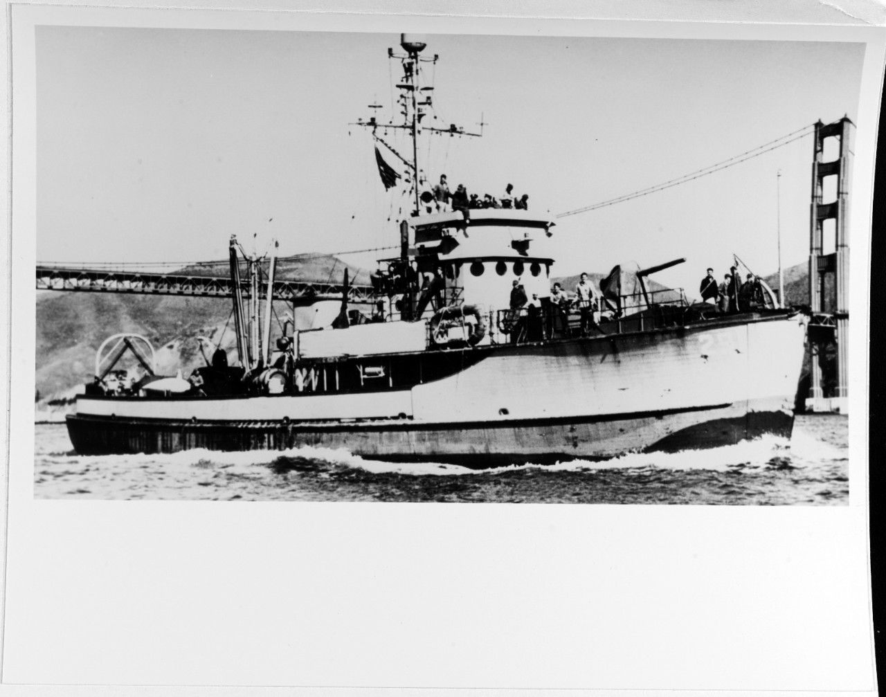 USS YMS-291 (later: REEDBIRD, AMS-51)
