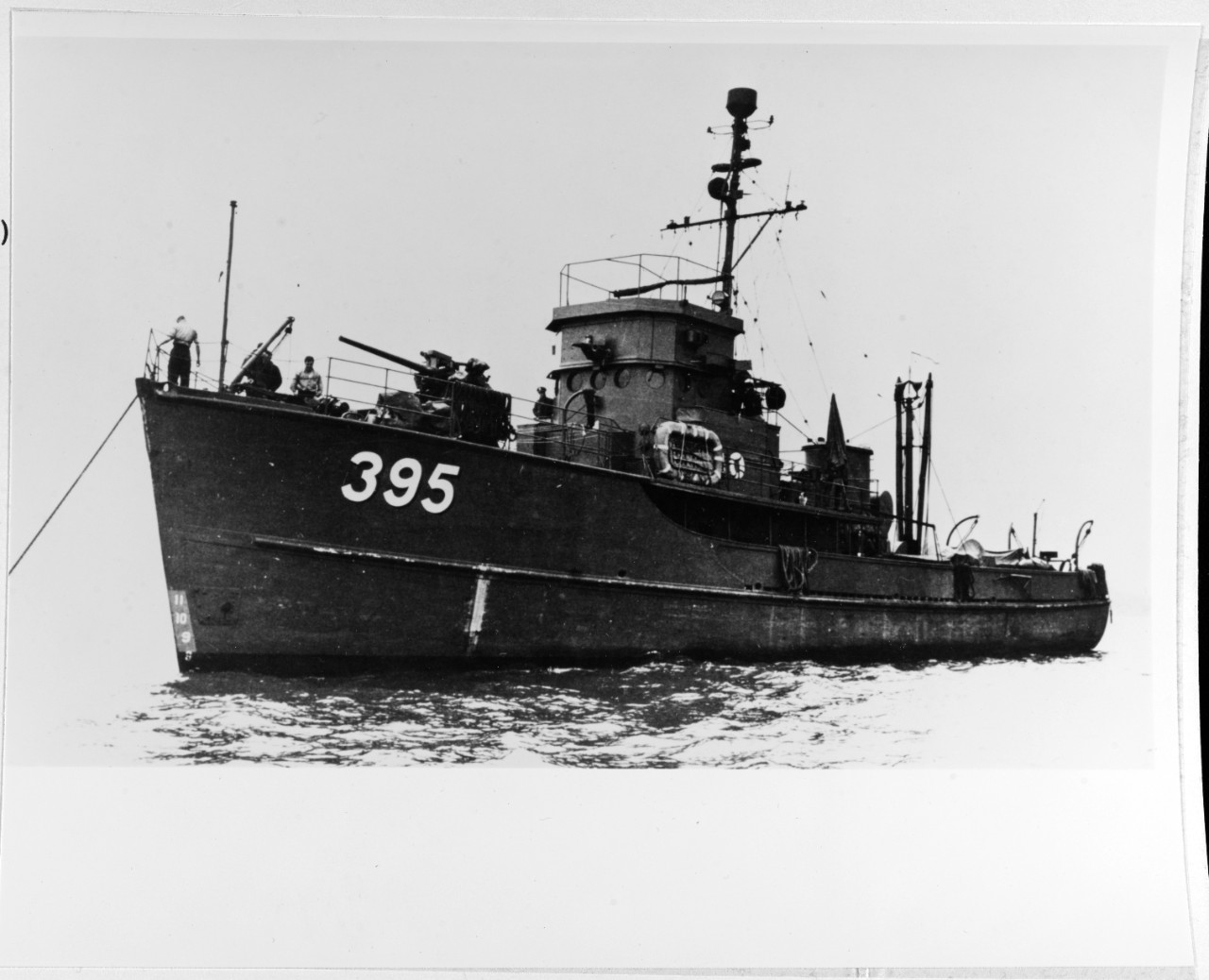 USS YMS-395 (later: LINNET, AMS-24)