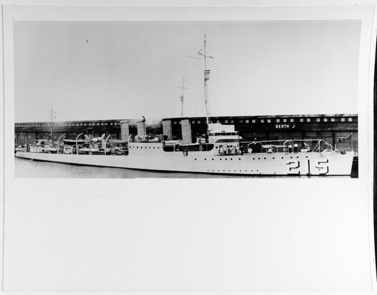 USS BORIE (DD-215)